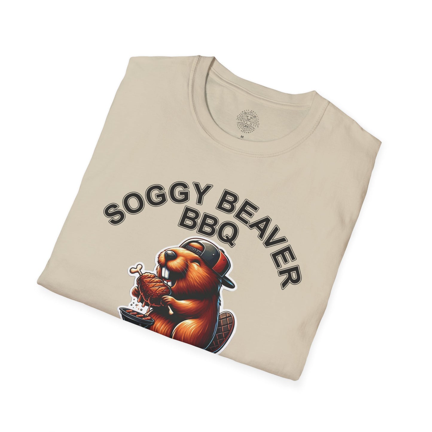 Soggy Beaver BBQ - Unisex Soft T-Shirt