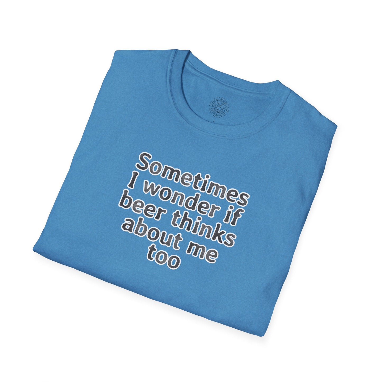 Sometimes I Wonder Unisex Softstyle T-Shirt