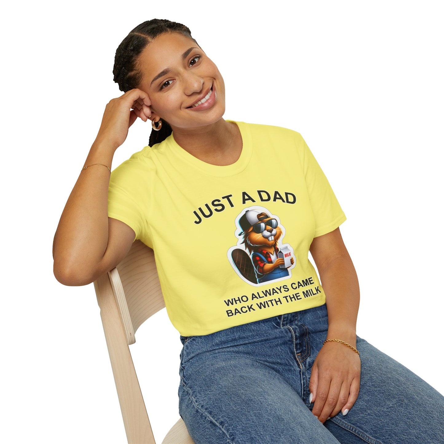 Just a Dad - Unisex Soft T-Shirt