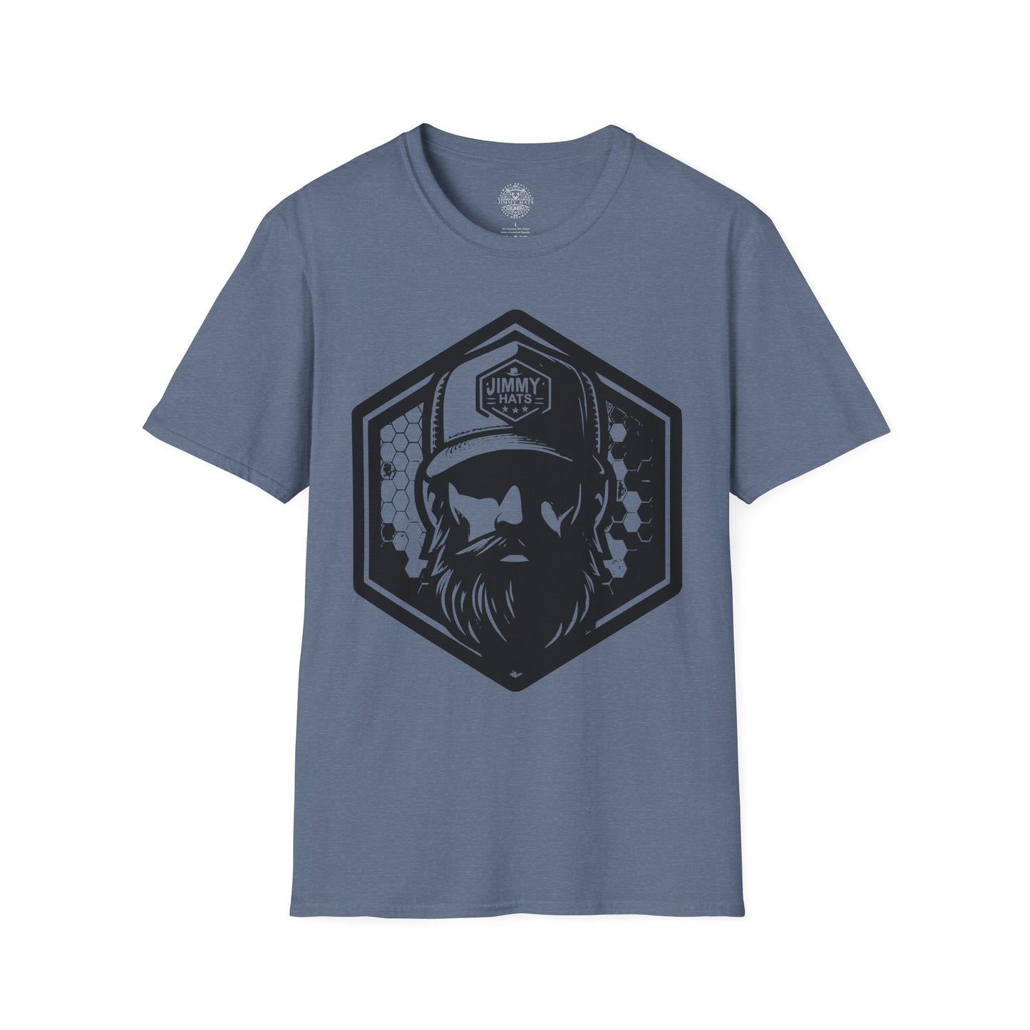 Jimmy Hats Hex Unisex Soft T-Shirt