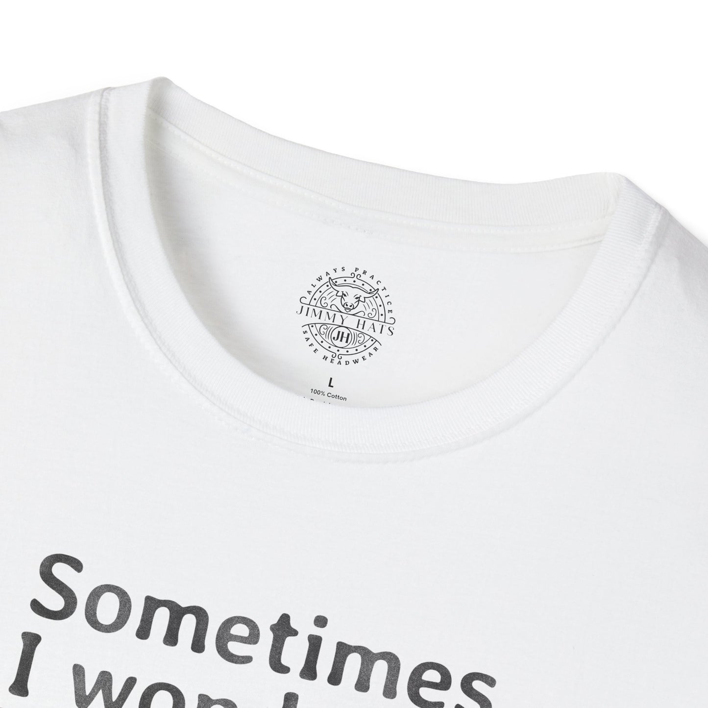 Sometimes I Wonder Unisex Softstyle T-Shirt