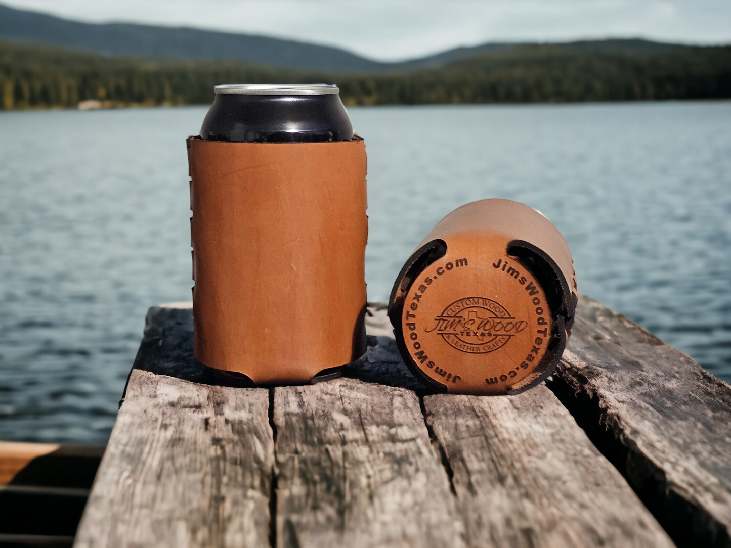 Full Grain Leather Coozies!