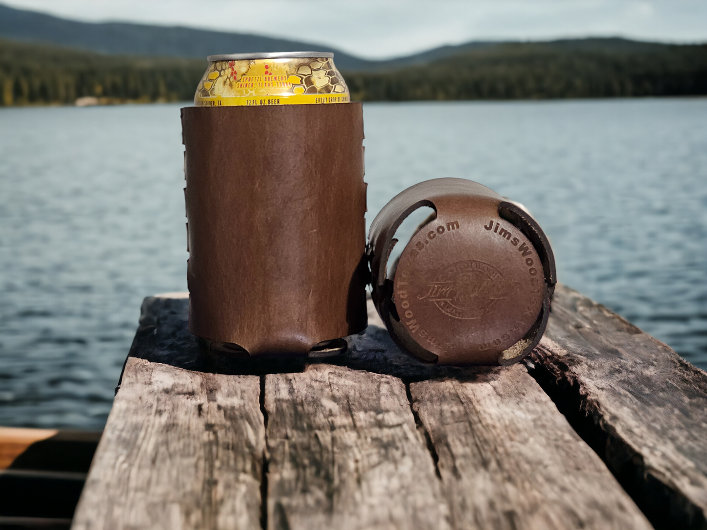 Full Grain Leather Coozies!