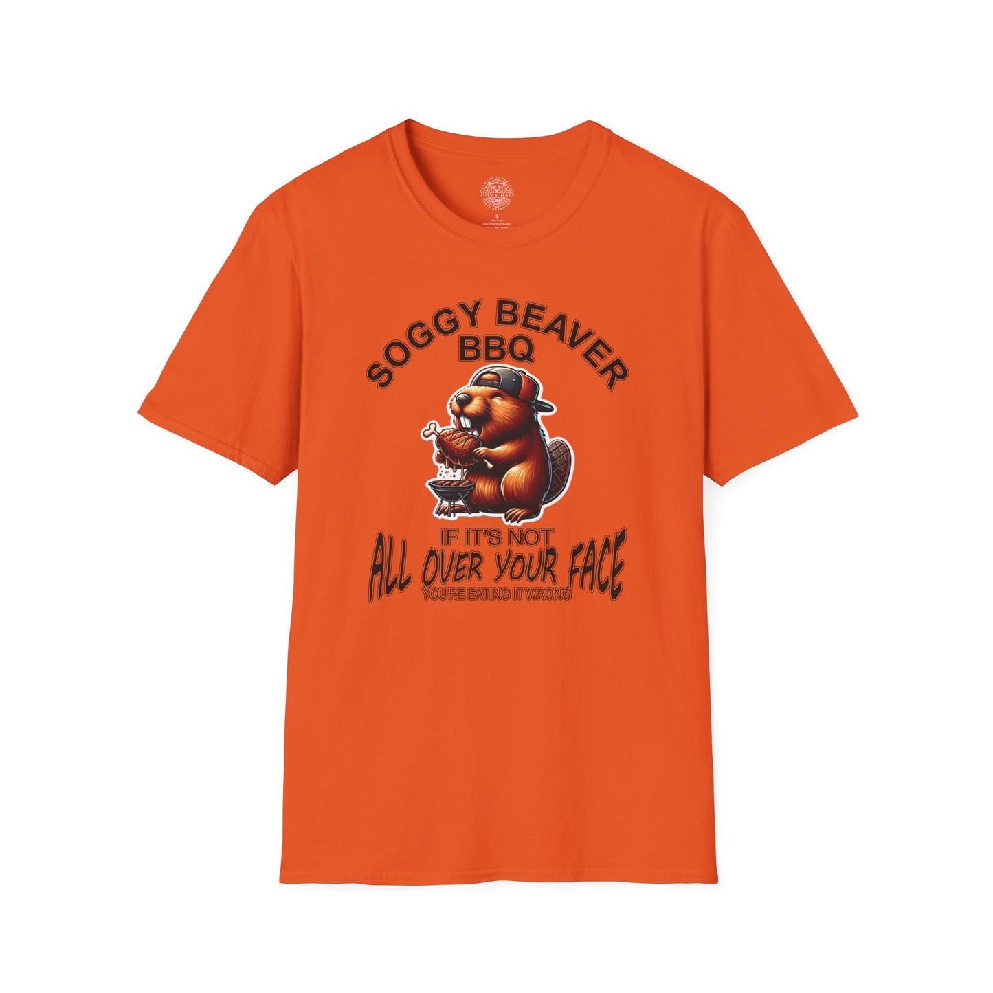 Soggy Beaver BBQ - Unisex Soft T-Shirt