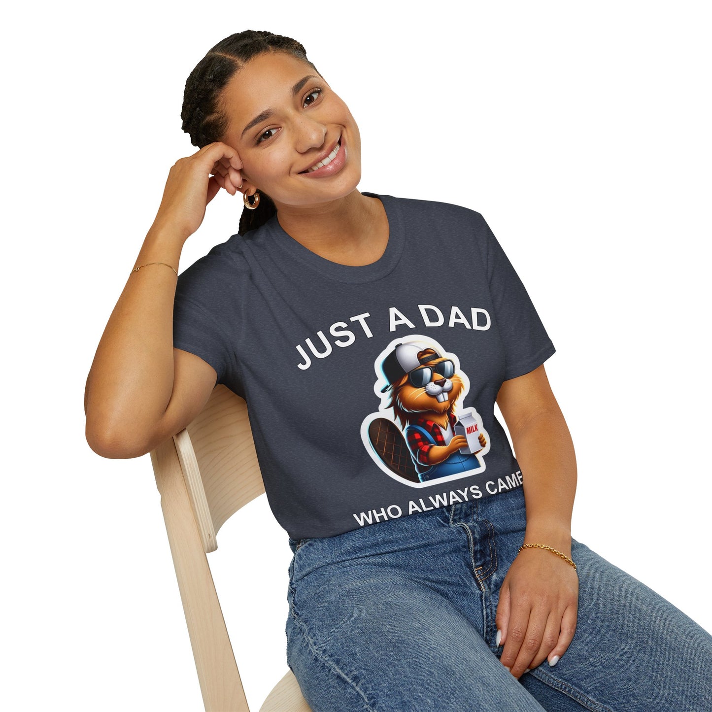 Just a Dad - Unisex Soft T-Shirt