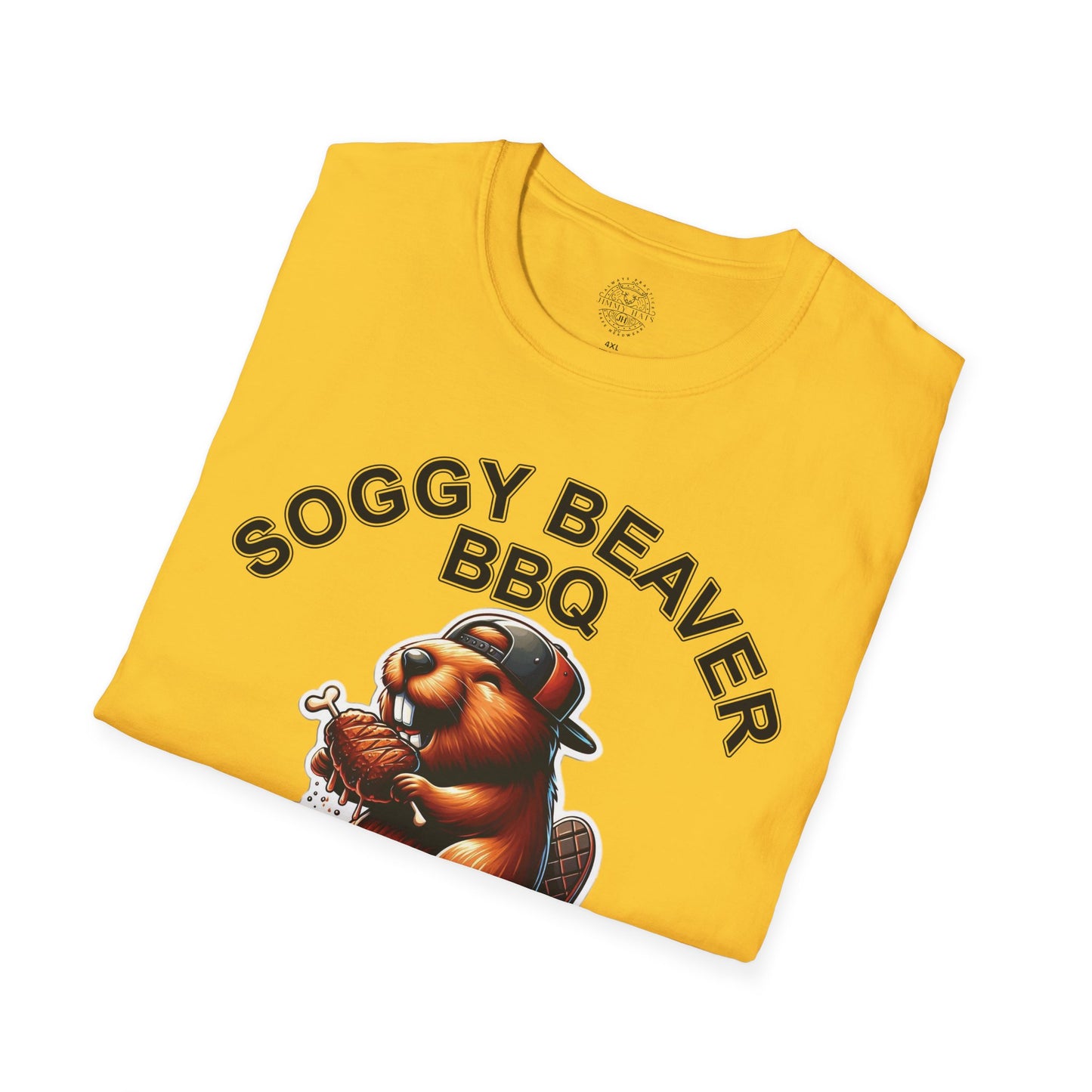 Soggy Beaver BBQ - Unisex Soft T-Shirt