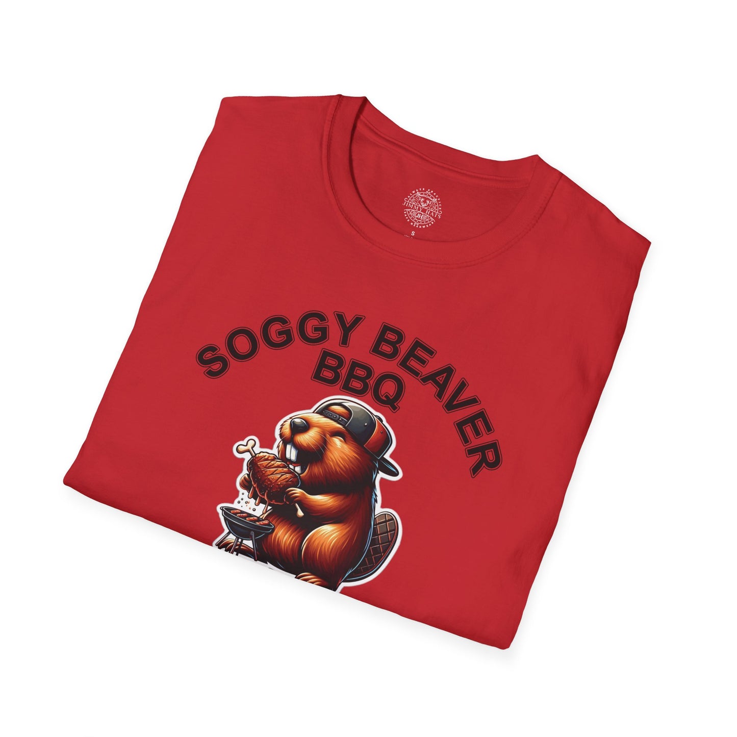 Soggy Beaver BBQ - Unisex Soft T-Shirt