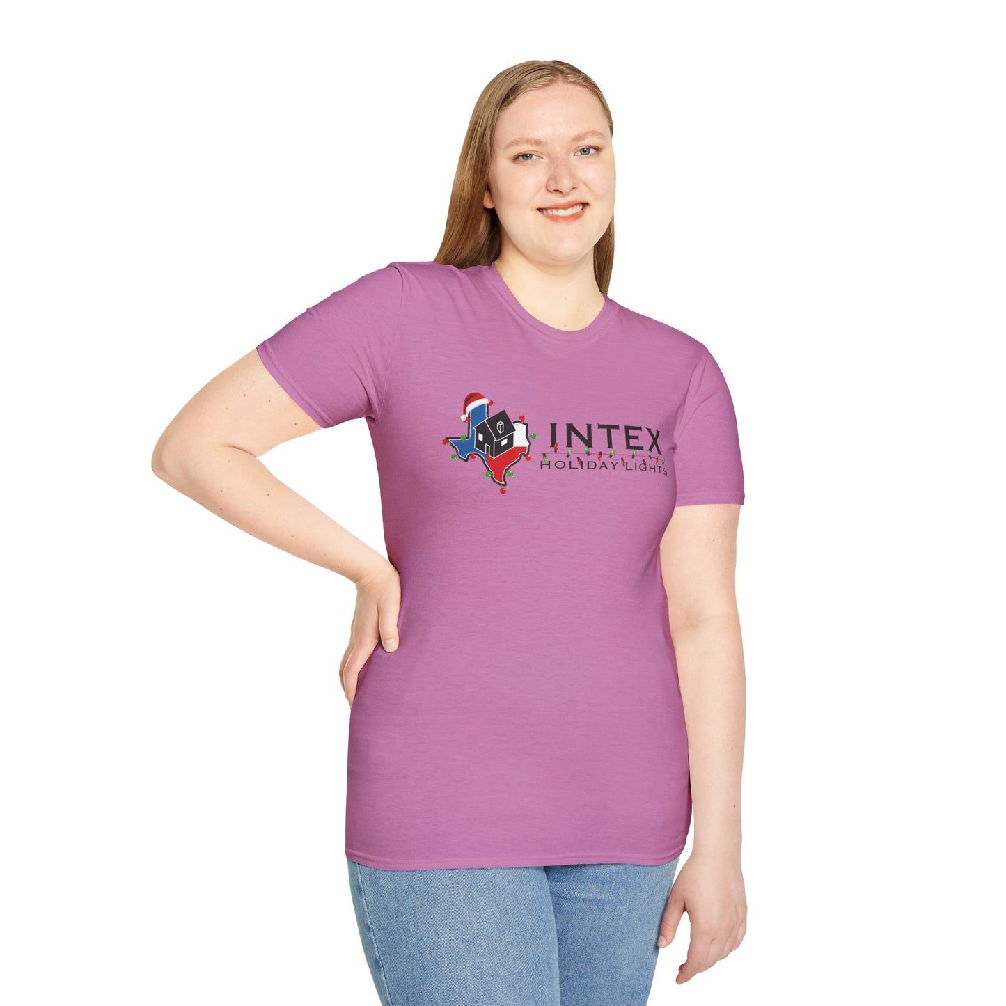 Intex Holiday Lights Unisex Soft T-Shirt