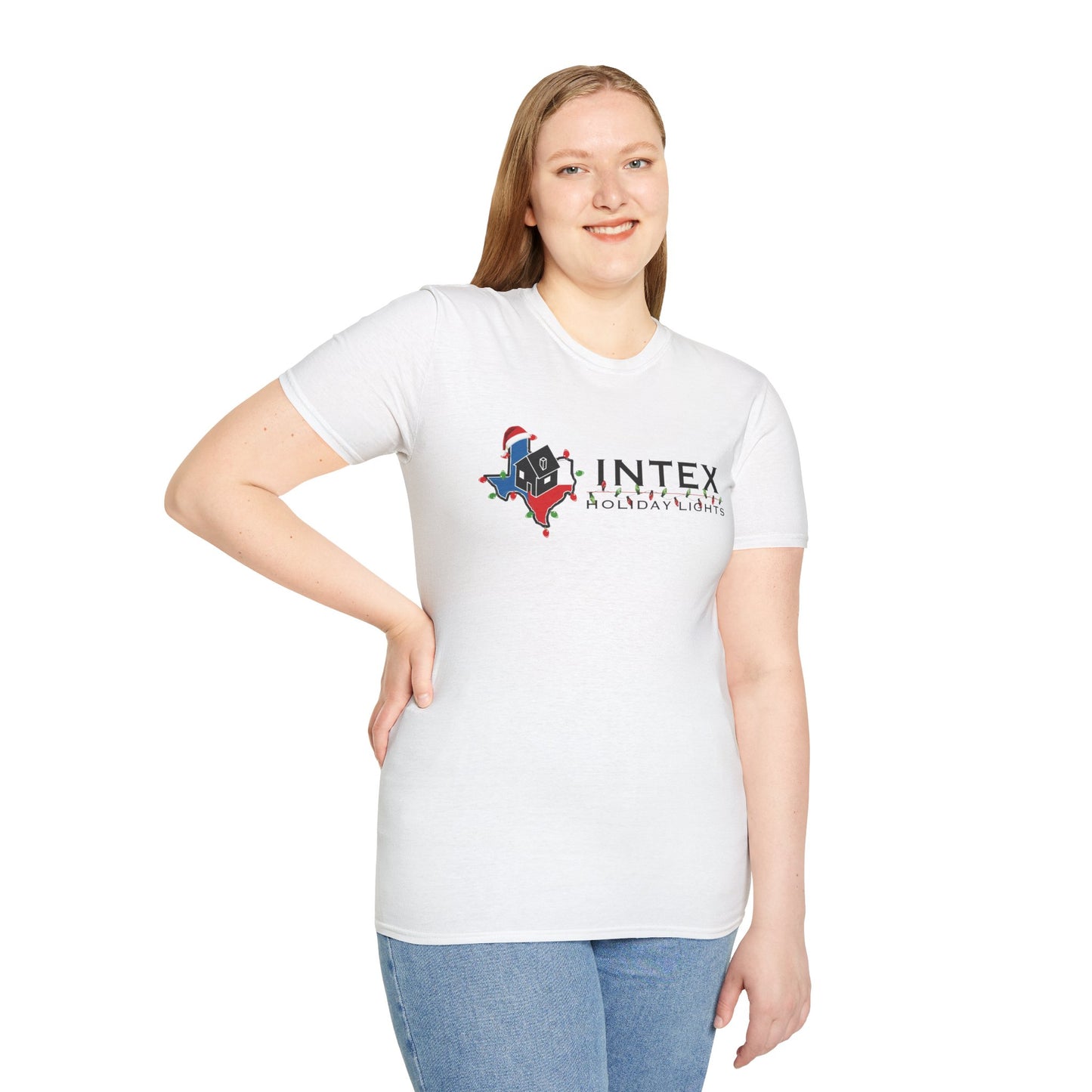 Intex Holiday Lights Unisex Soft T-Shirt