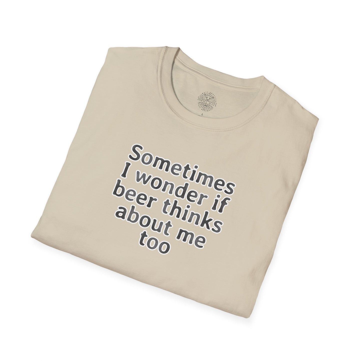 Sometimes I Wonder Unisex Softstyle T-Shirt