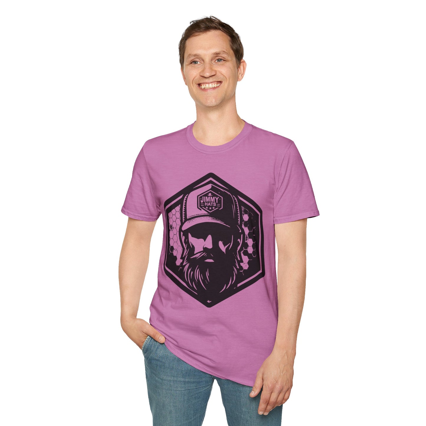 Jimmy Hats Hex Unisex Soft T-Shirt