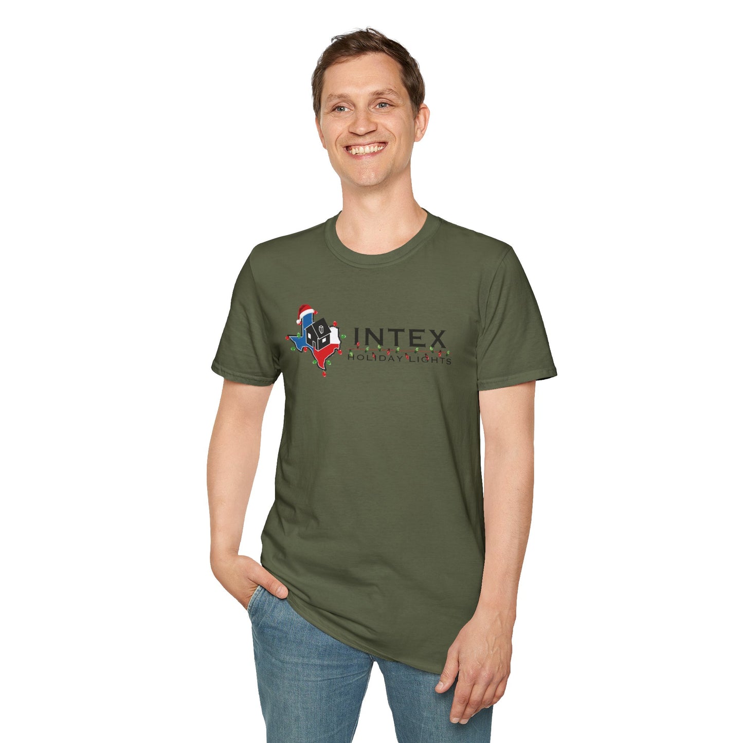 Intex Holiday Lights Unisex Soft T-Shirt