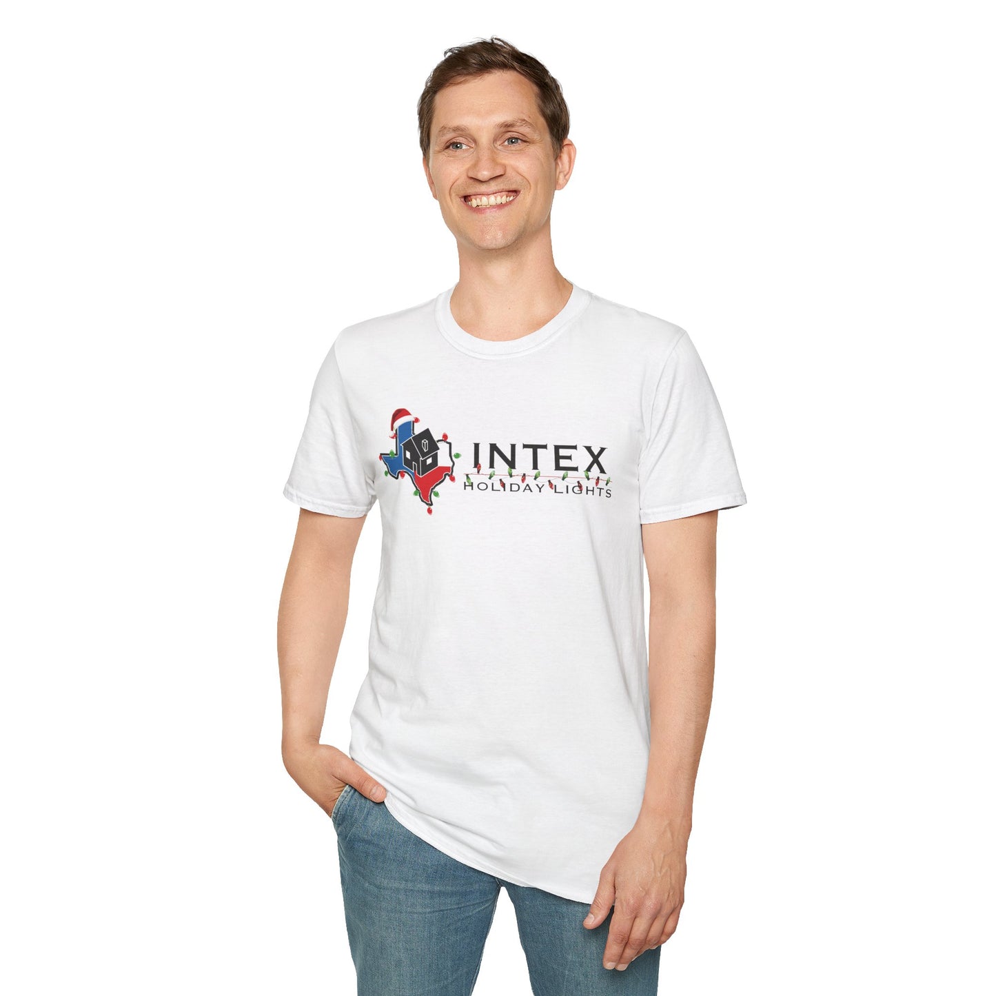 Intex Holiday Lights Unisex Soft T-Shirt