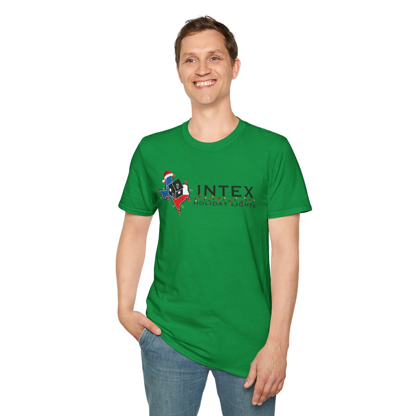 Intex Holiday Lights Unisex Soft T-Shirt