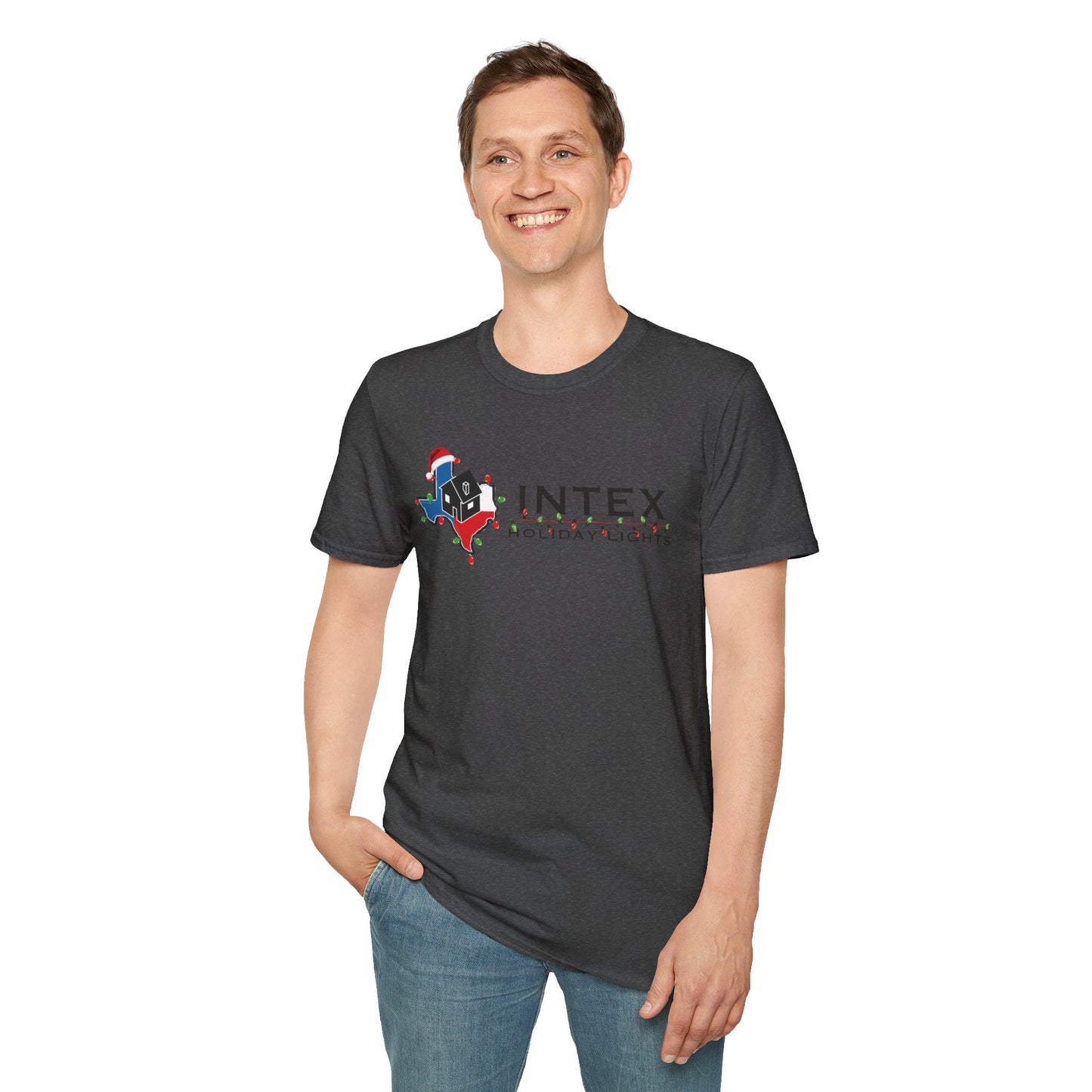 Intex Holiday Lights Unisex Soft T-Shirt