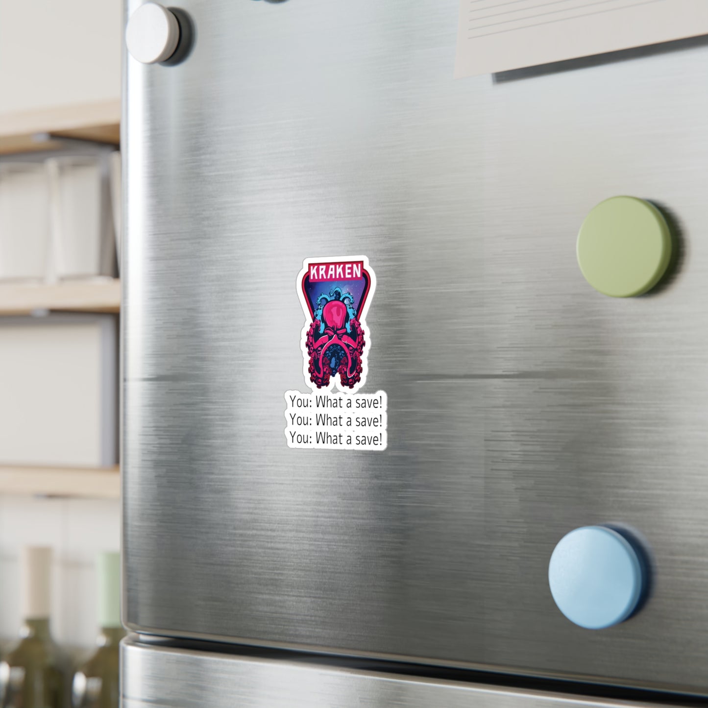 Kraken Kiss-Cut Vinyl Decals