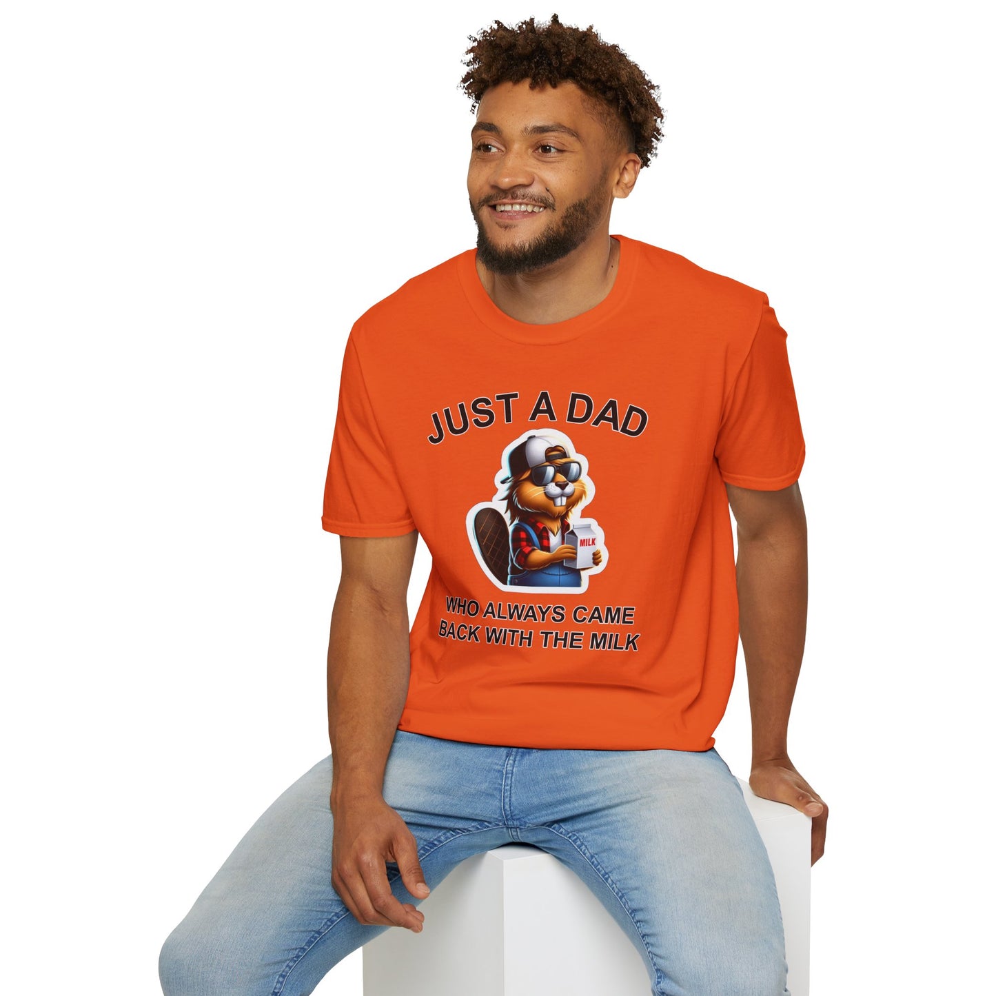 Just a Dad - Unisex Soft T-Shirt