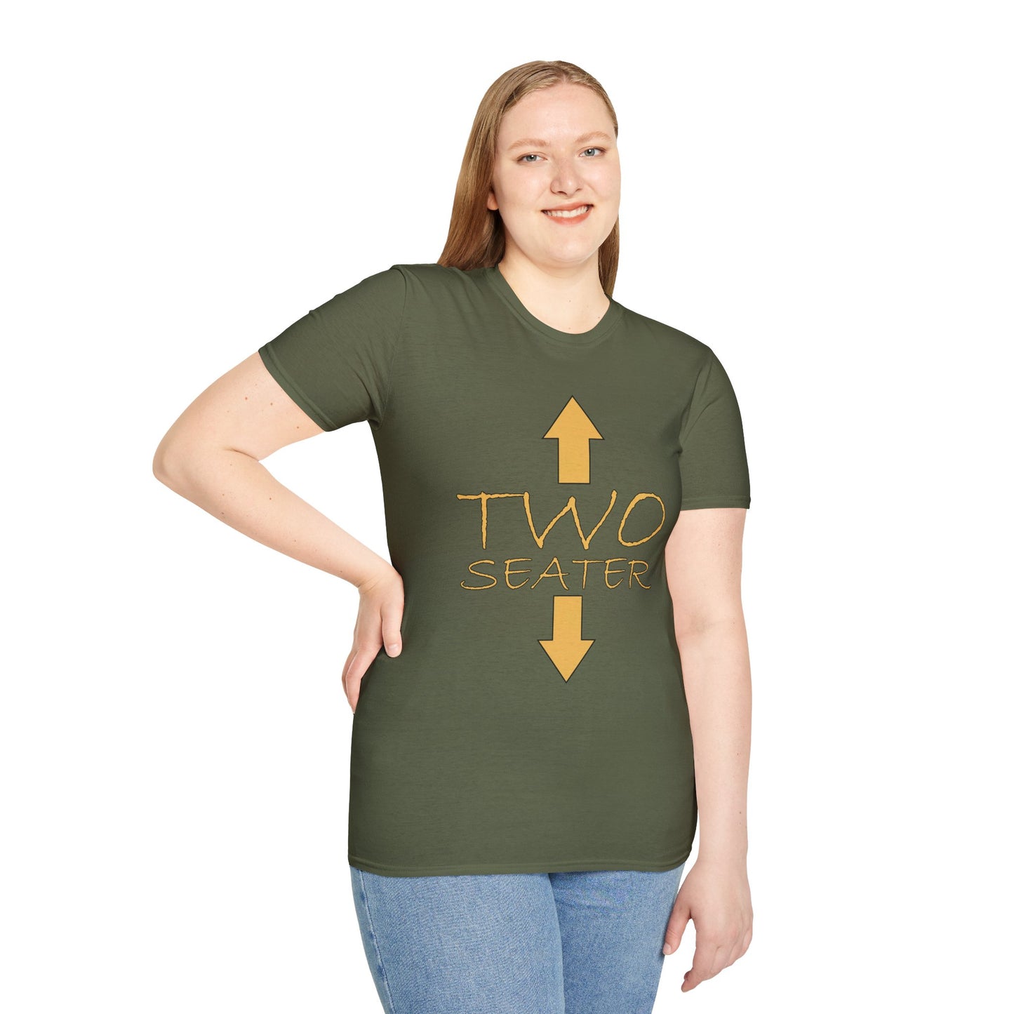 Two Seater - Unisex Softstyle T-Shirt