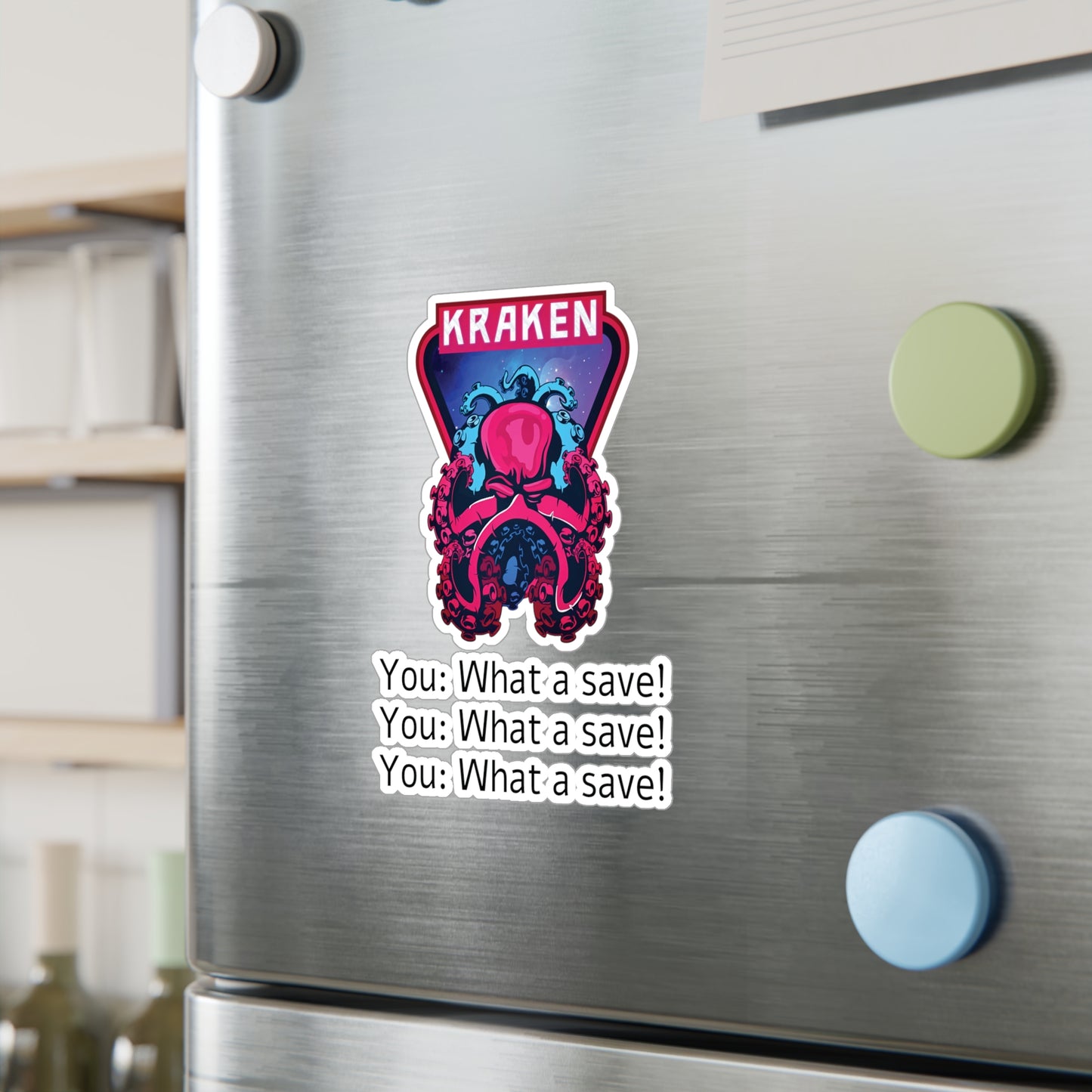 Kraken Kiss-Cut Vinyl Decals