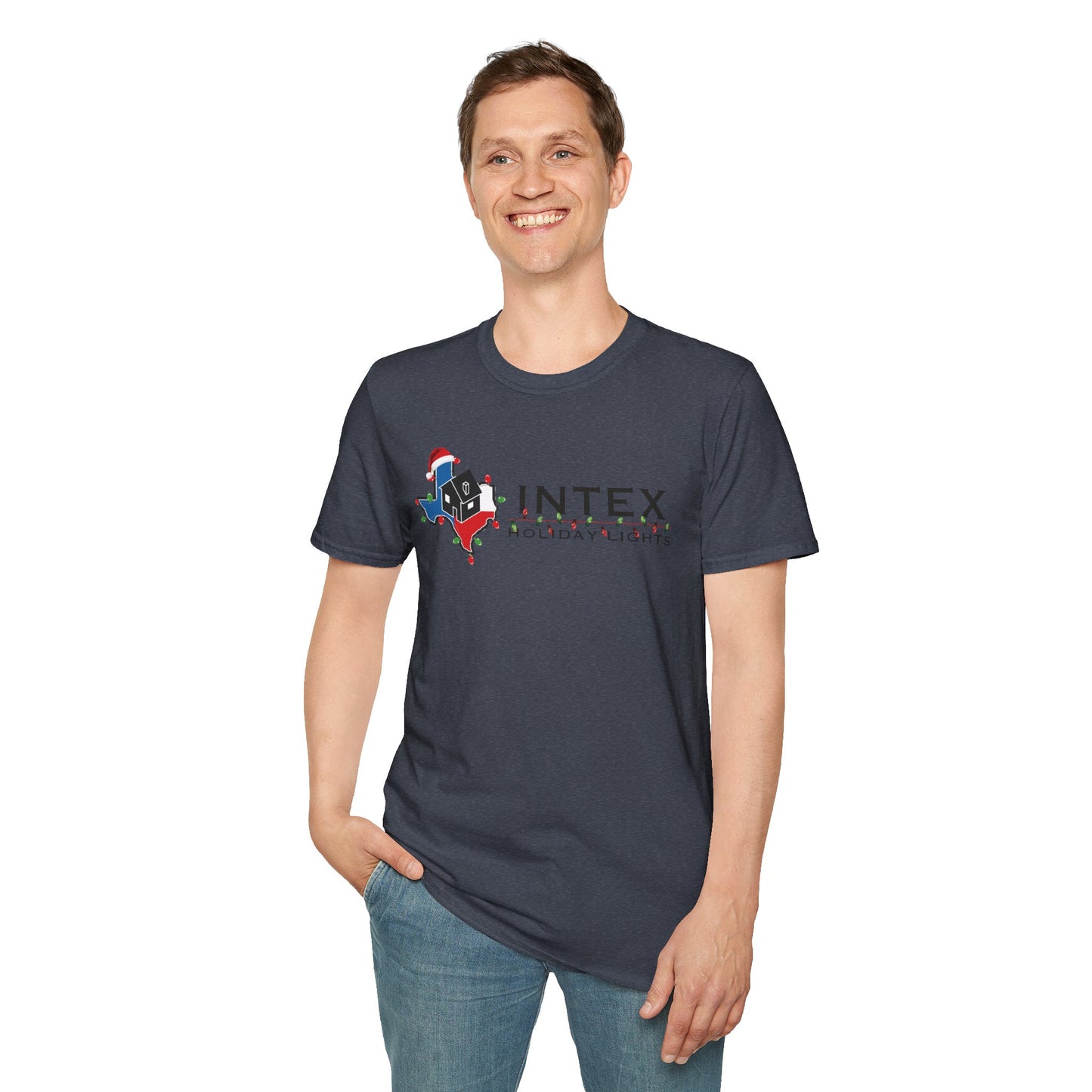 Intex Holiday Lights Unisex Soft T-Shirt