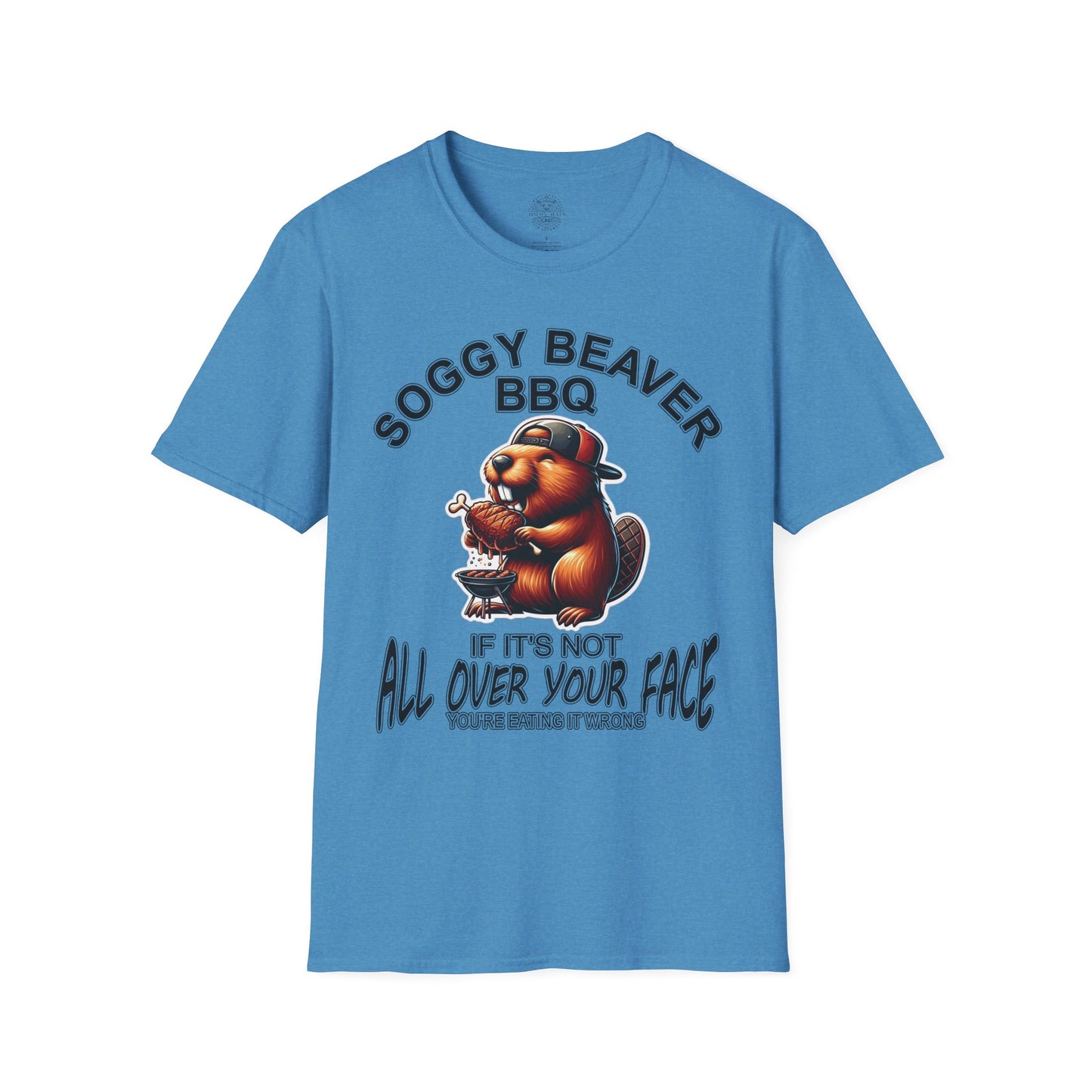 Soggy Beaver BBQ - Unisex Soft T-Shirt