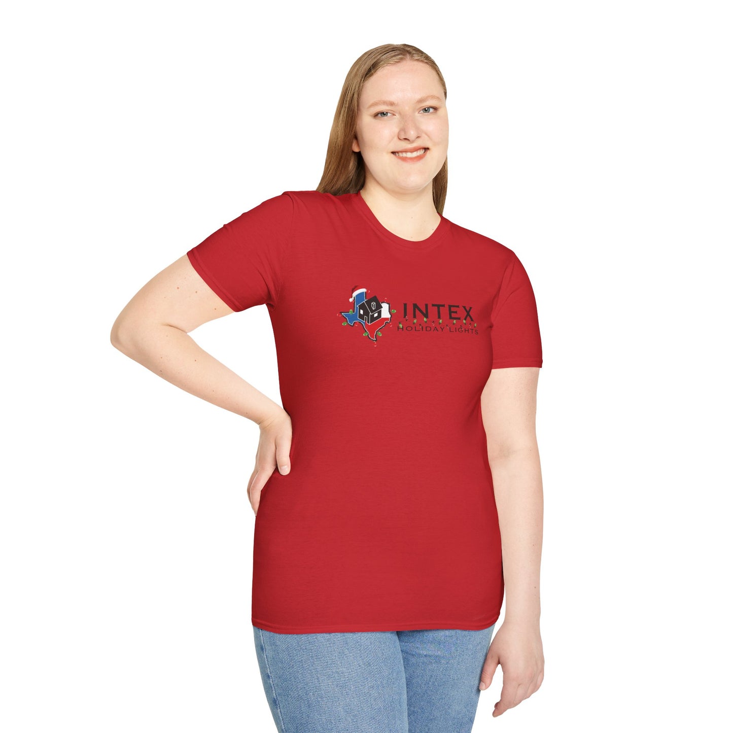 Intex Holiday Lights Unisex Soft T-Shirt