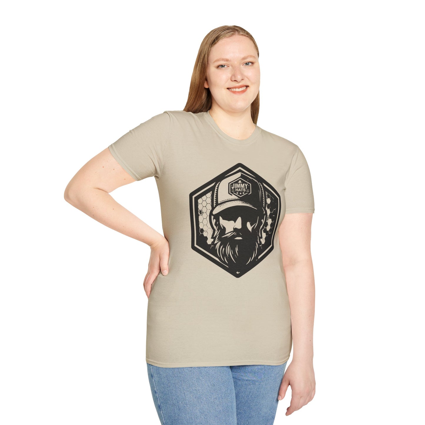 Jimmy Hats Hex Unisex Soft T-Shirt