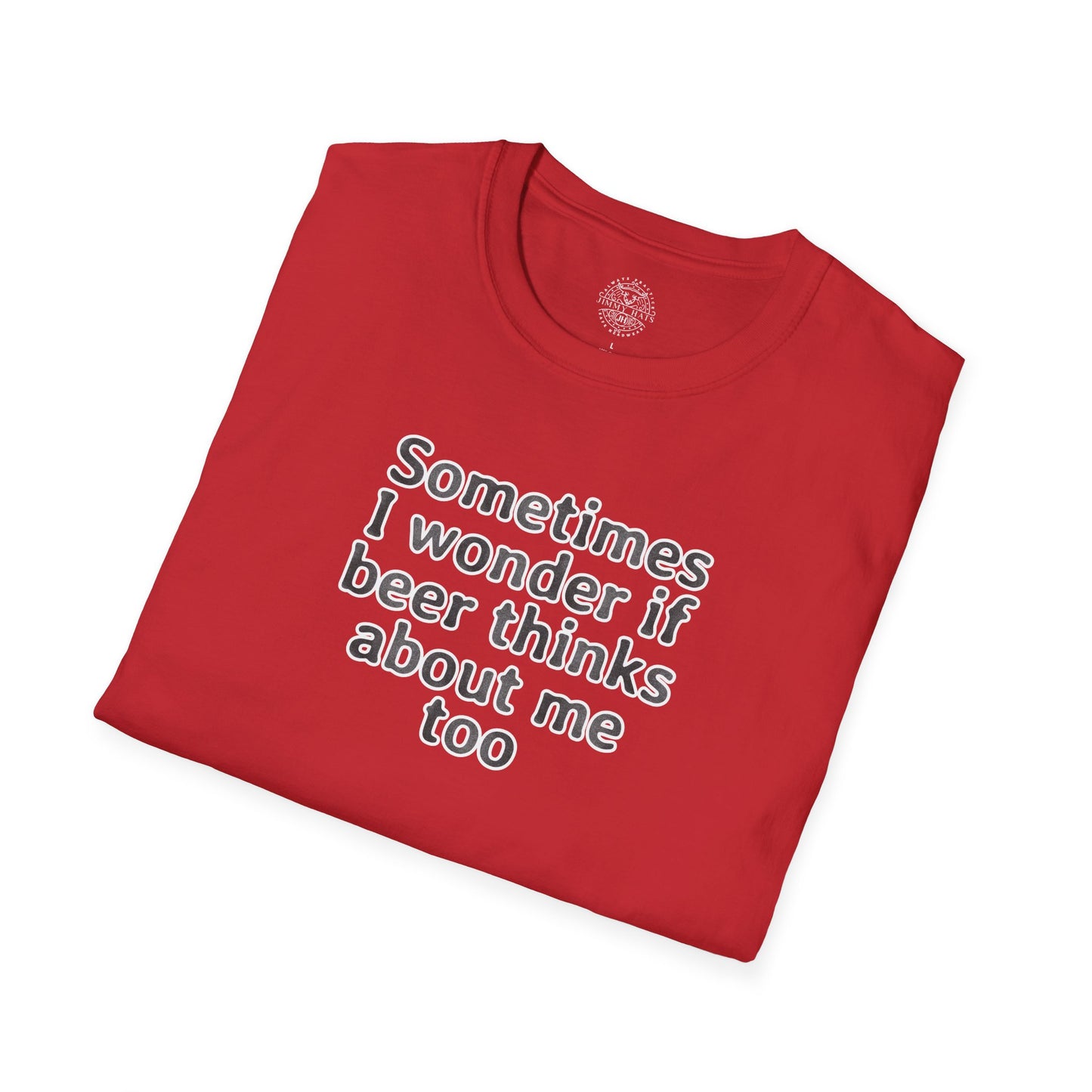 Sometimes I Wonder Unisex Softstyle T-Shirt