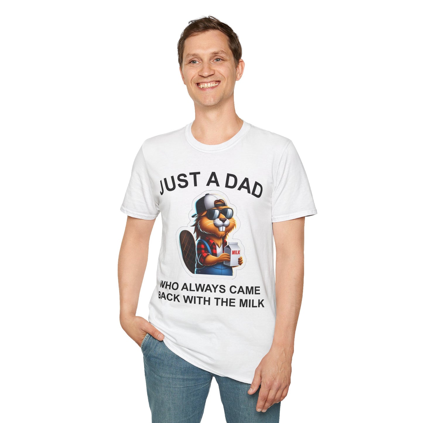 Just a Dad - Unisex Soft T-Shirt