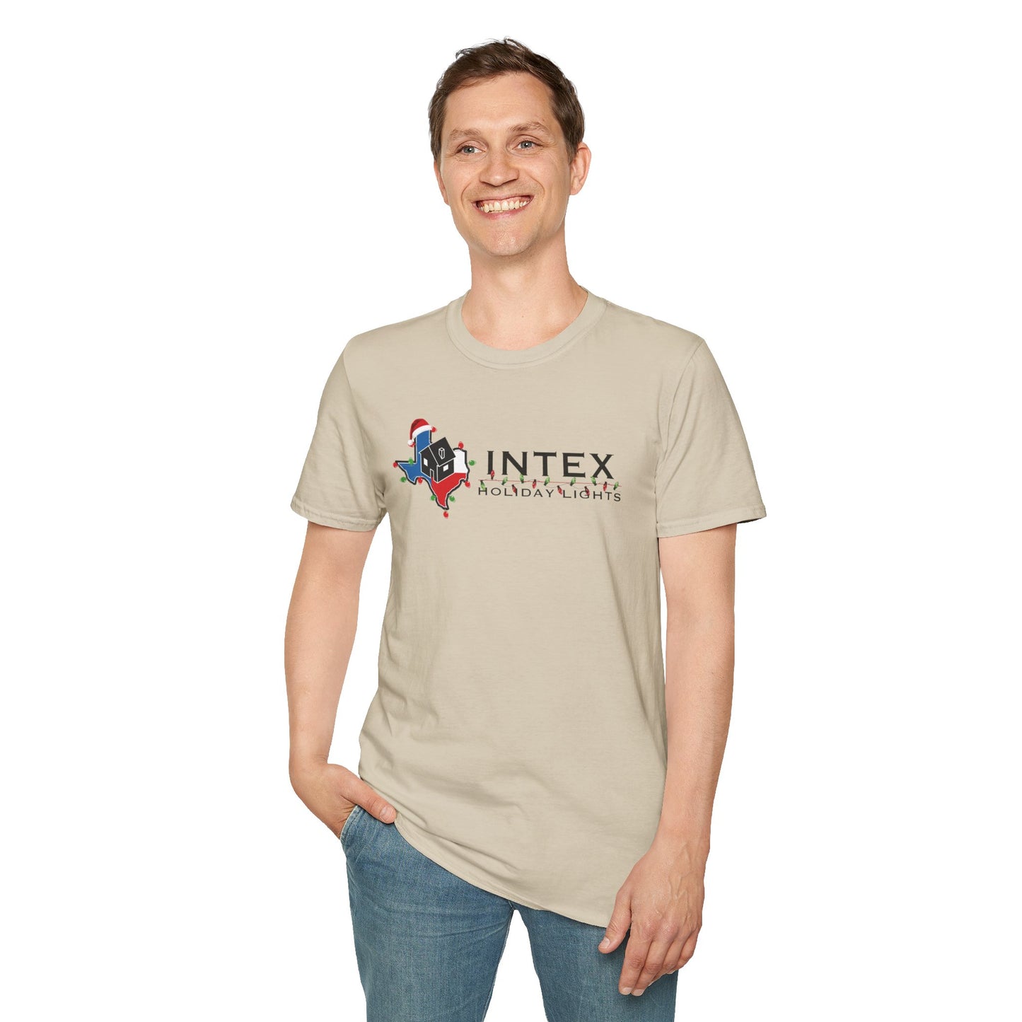 Intex Holiday Lights Unisex Soft T-Shirt