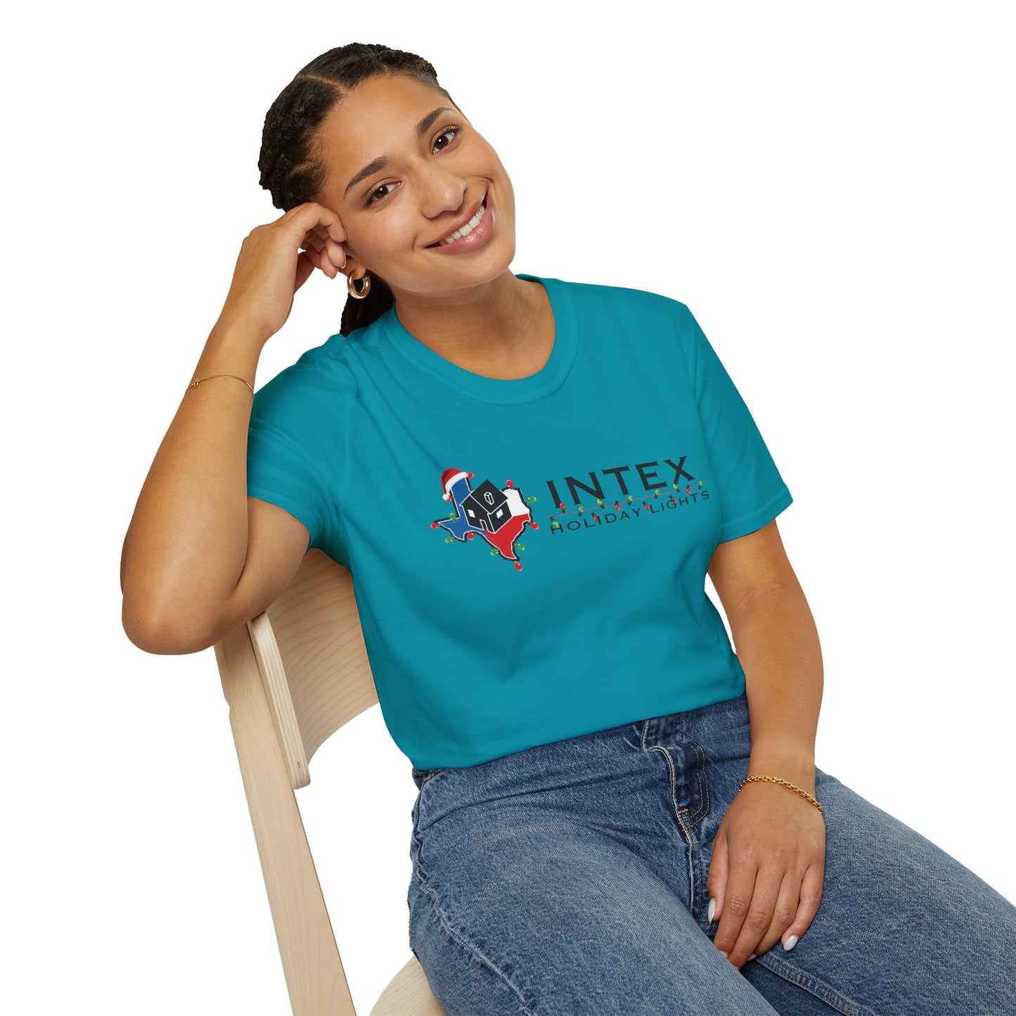 Intex Holiday Lights Unisex Soft T-Shirt