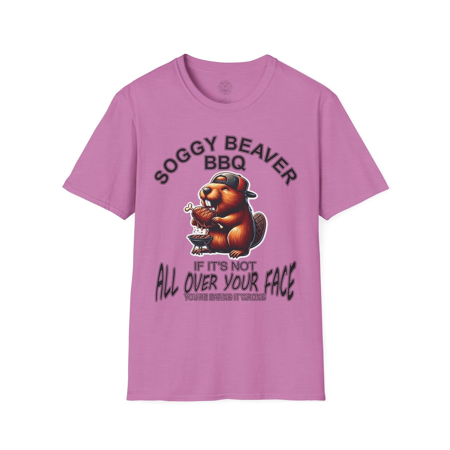 Soggy Beaver BBQ - Unisex Soft T-Shirt