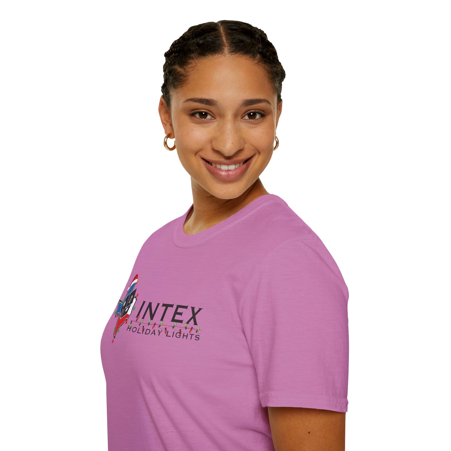 Intex Holiday Lights Unisex Soft T-Shirt