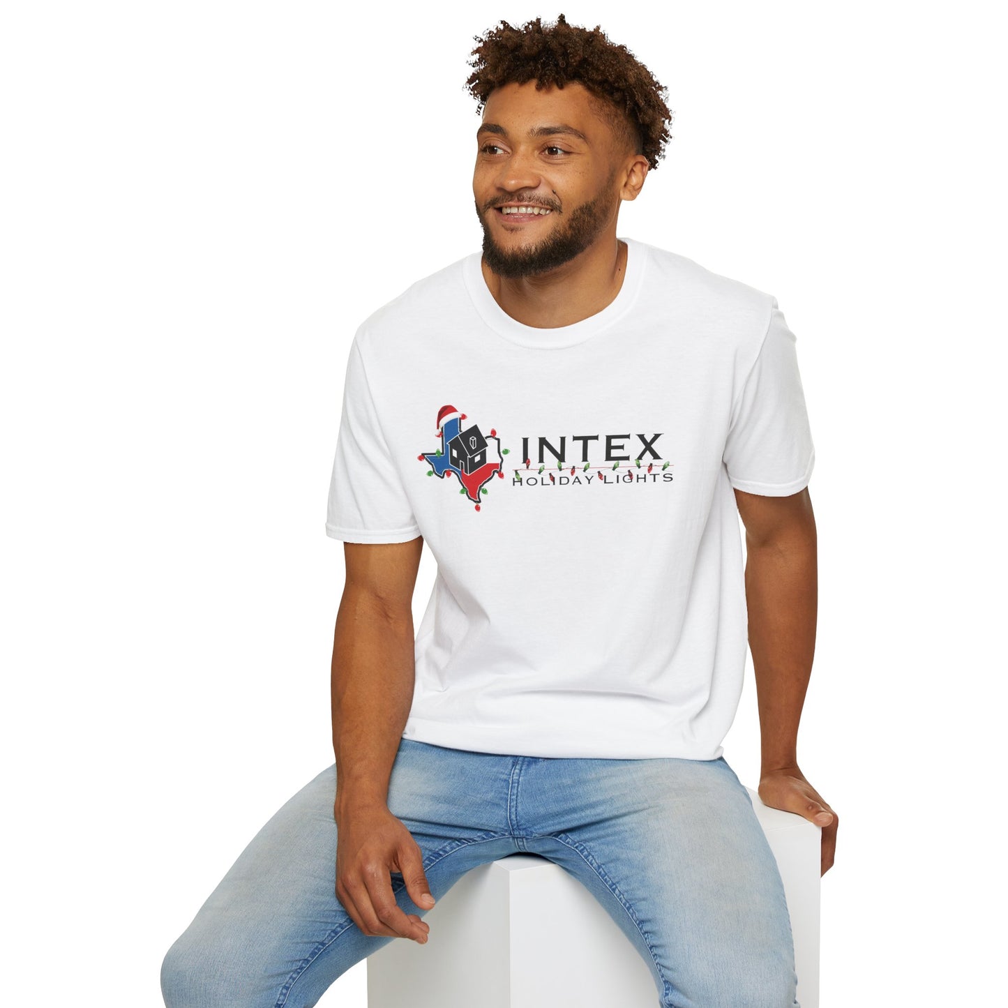 Intex Holiday Lights Unisex Soft T-Shirt