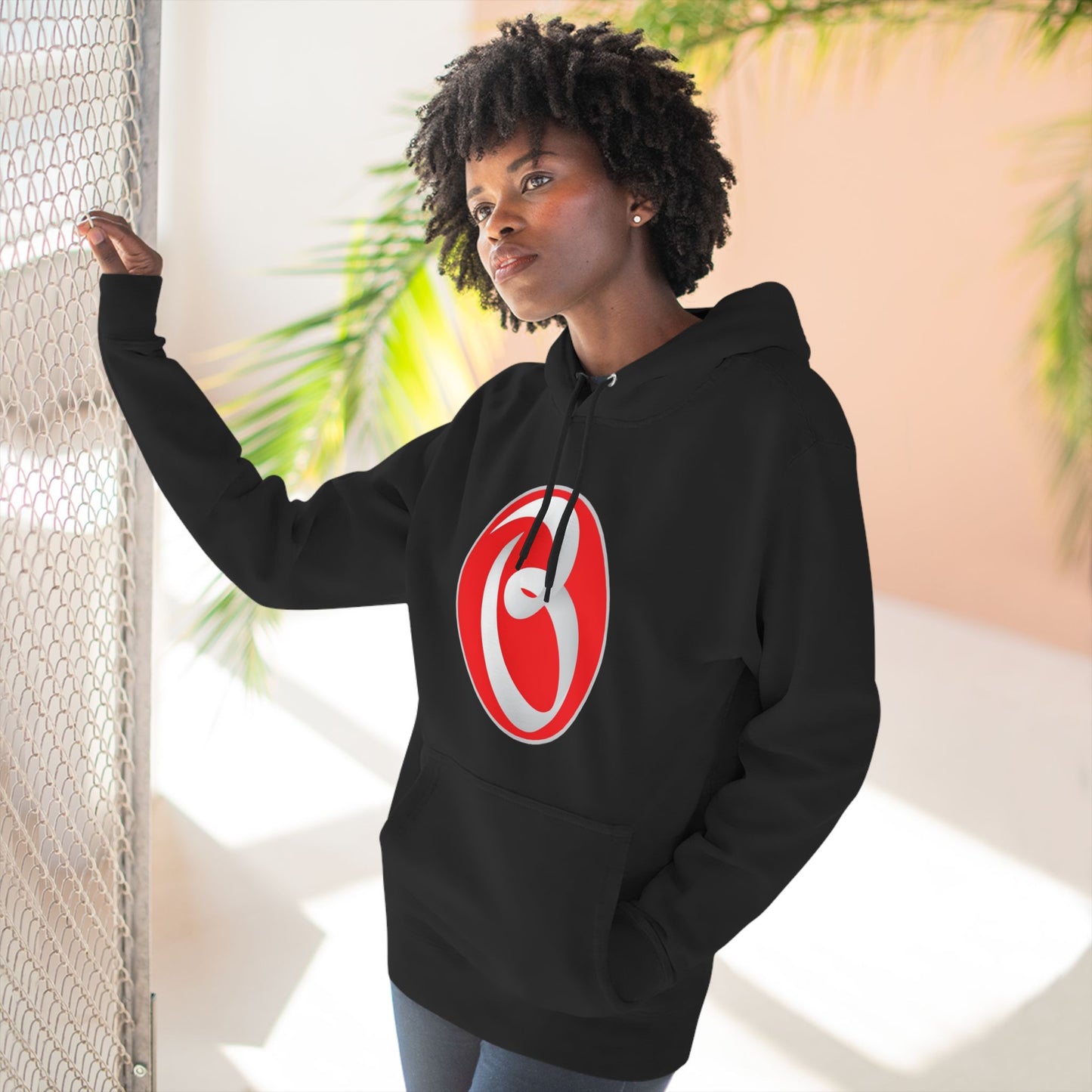 Beans Three-Panel Fleece Hoodie