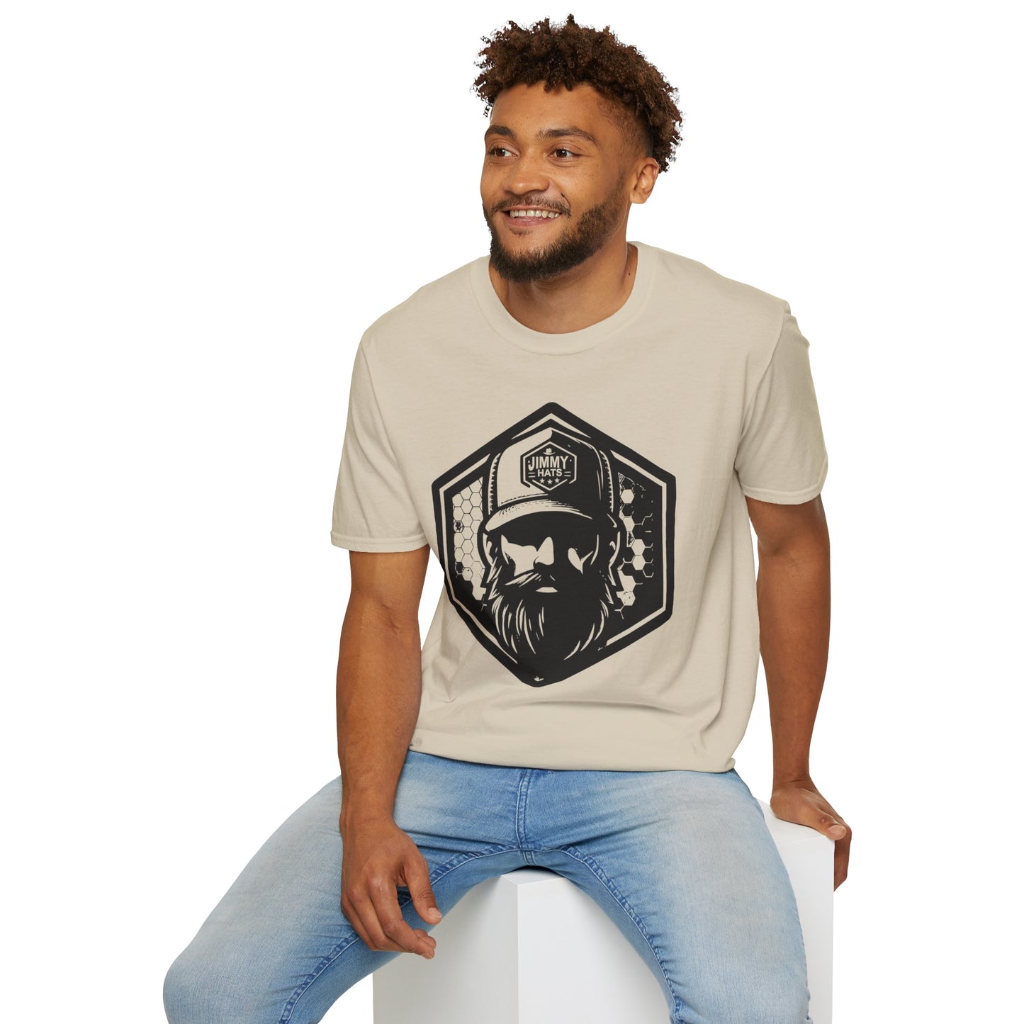 Jimmy Hats Hex Unisex Soft T-Shirt