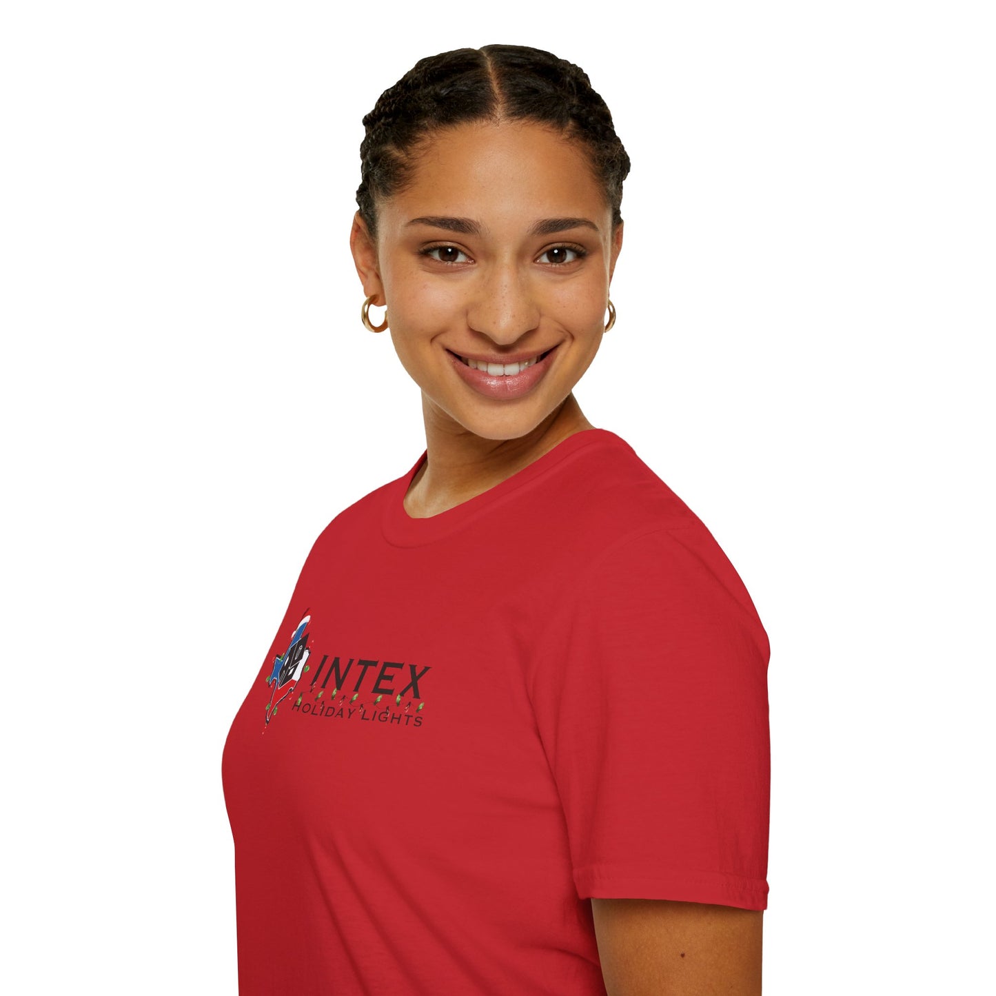 Intex Holiday Lights Unisex Soft T-Shirt