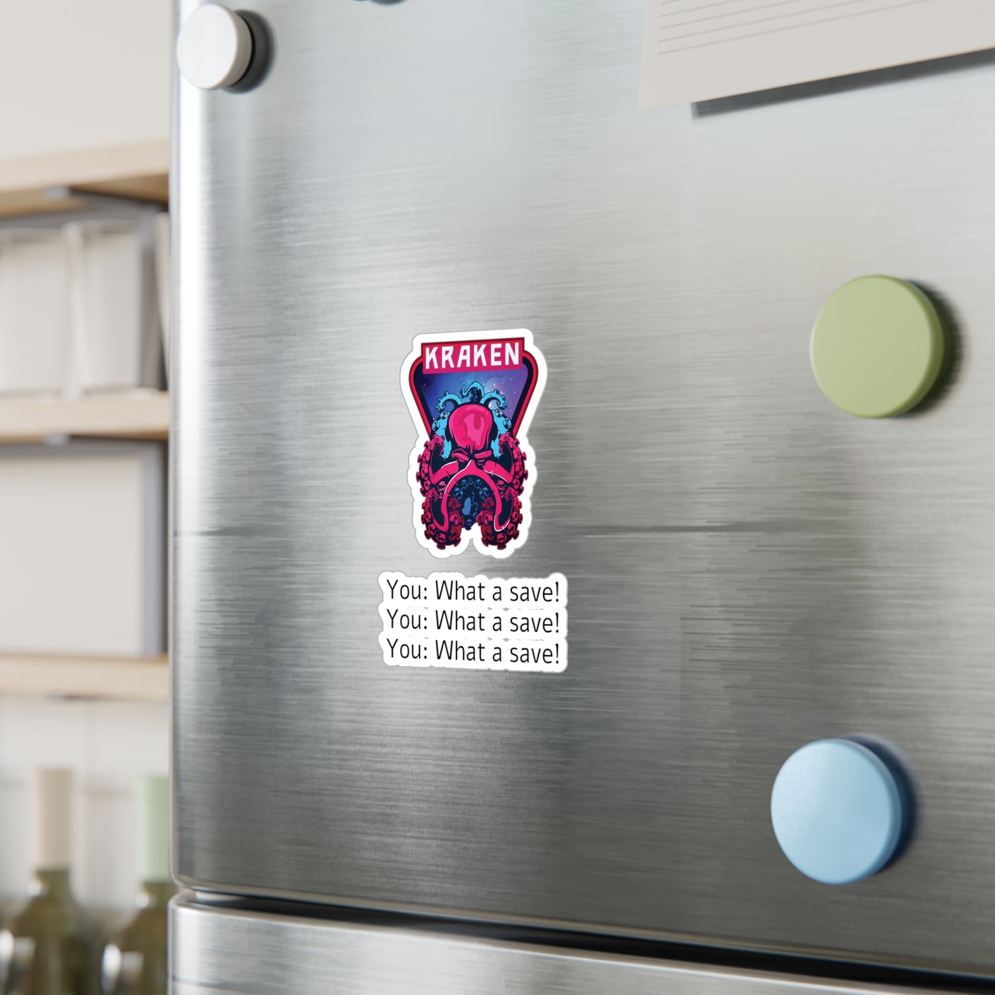Kraken Kiss-Cut Vinyl Decals