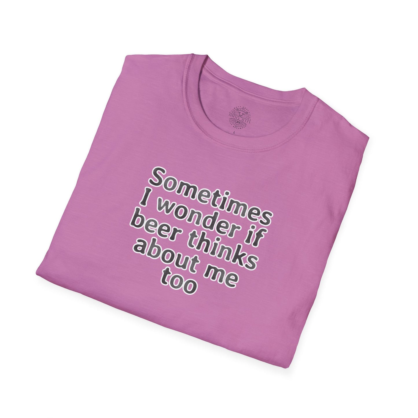 Sometimes I Wonder Unisex Softstyle T-Shirt