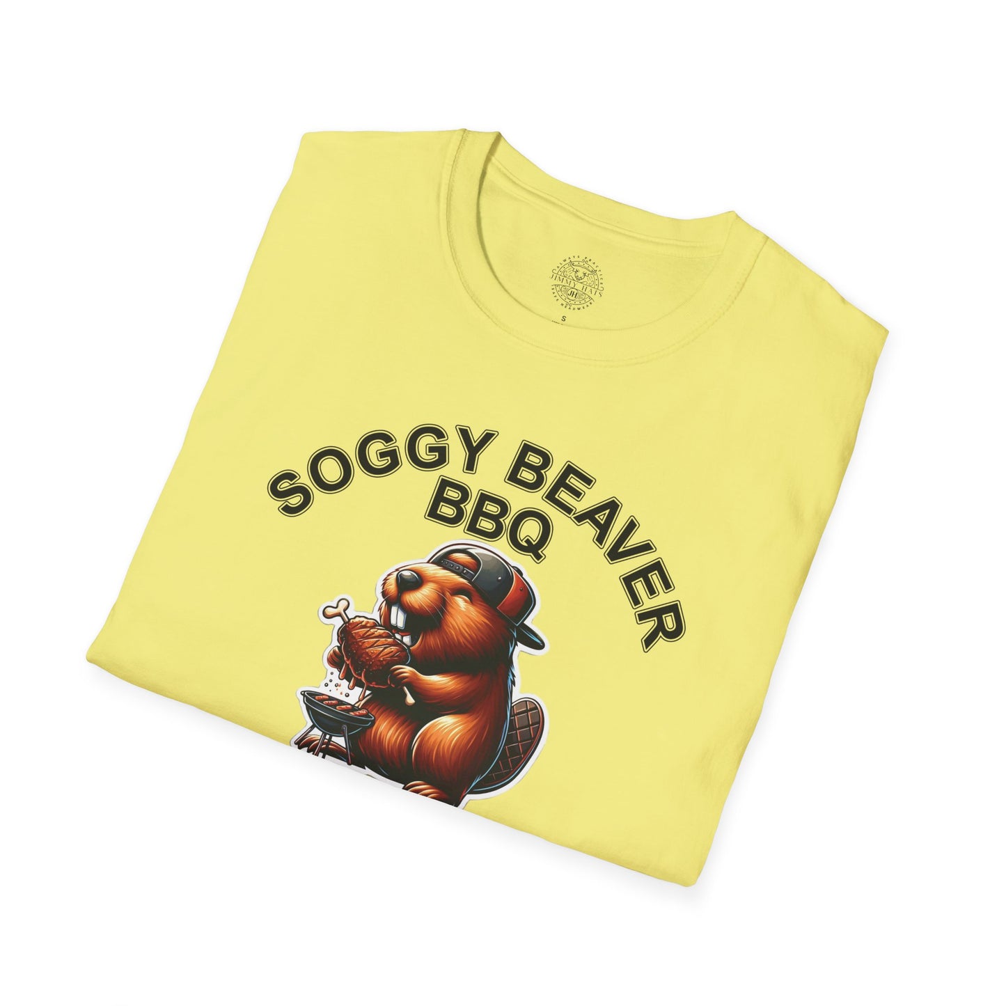 Soggy Beaver BBQ - Unisex Soft T-Shirt