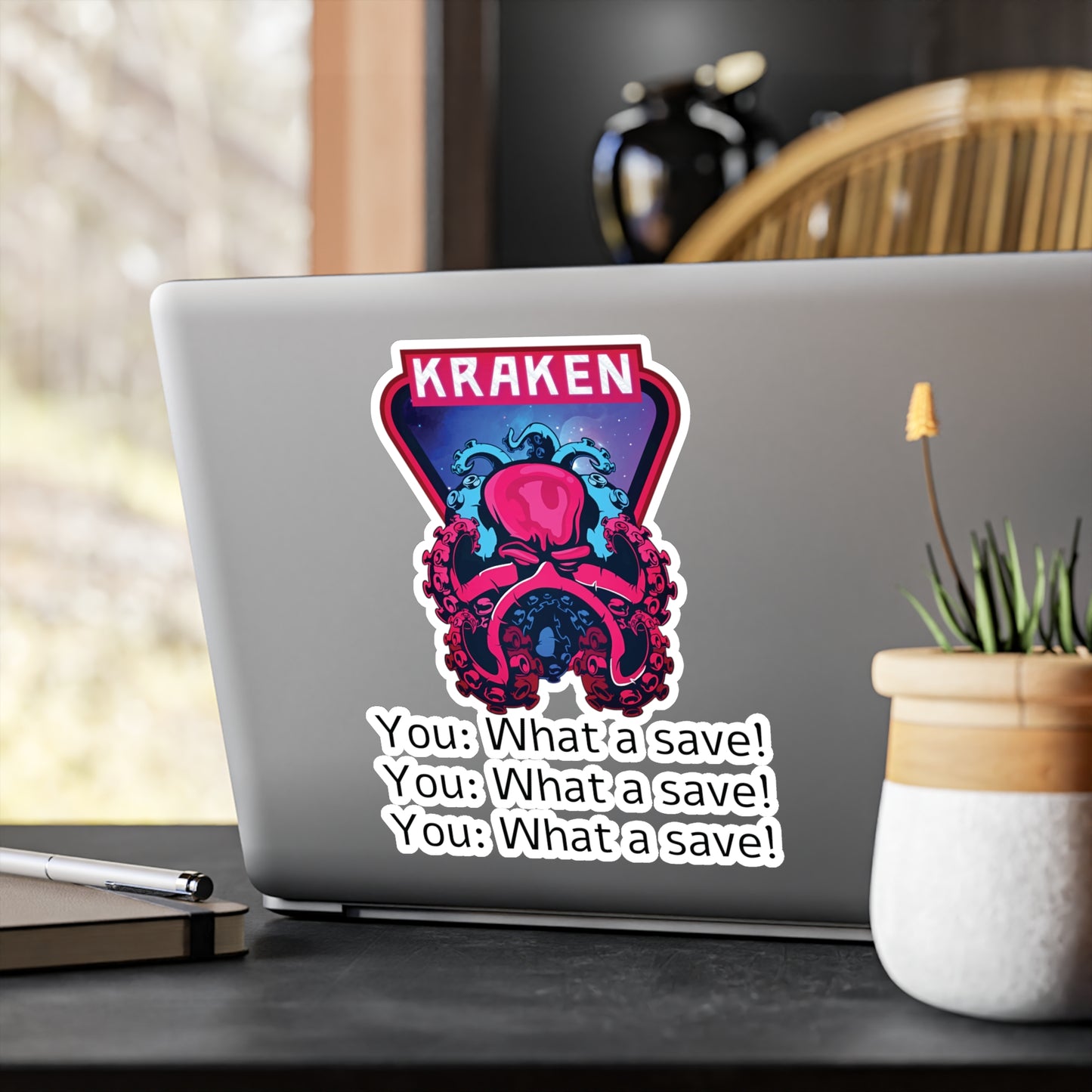 Kraken Kiss-Cut Vinyl Decals