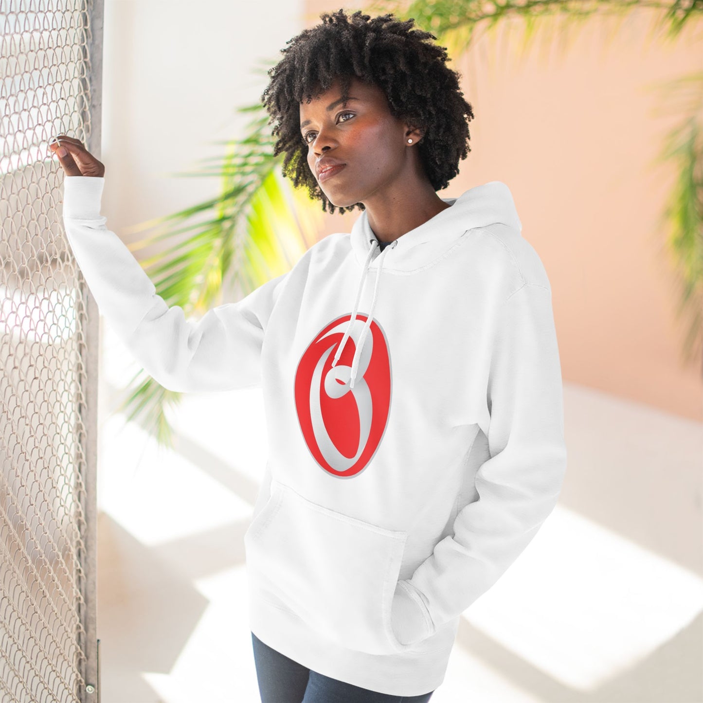 Beans Three-Panel Fleece Hoodie