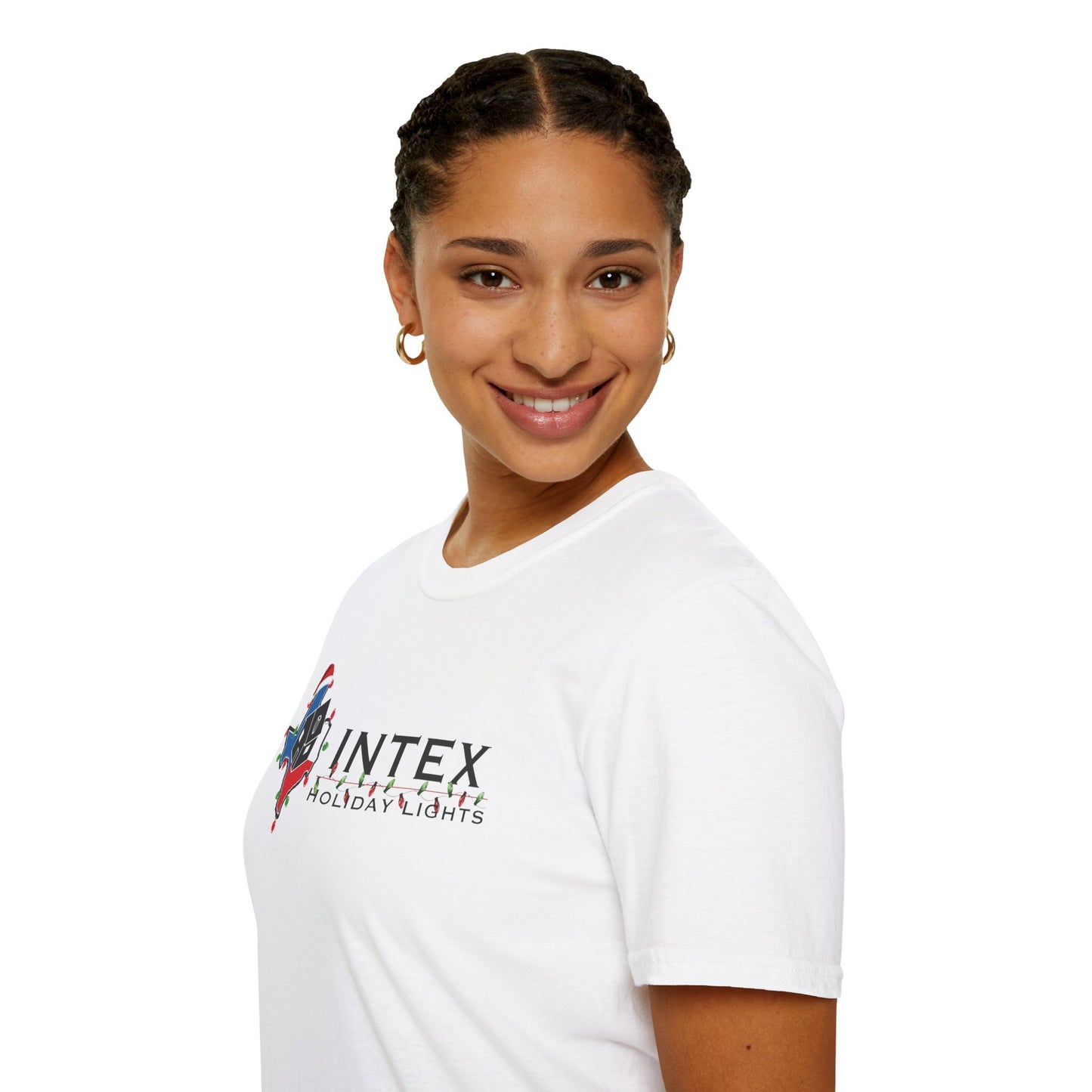 Intex Holiday Lights Unisex Soft T-Shirt