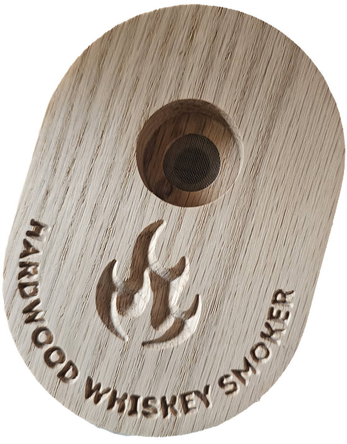 Hardwood Whiskey Smoker with Flame