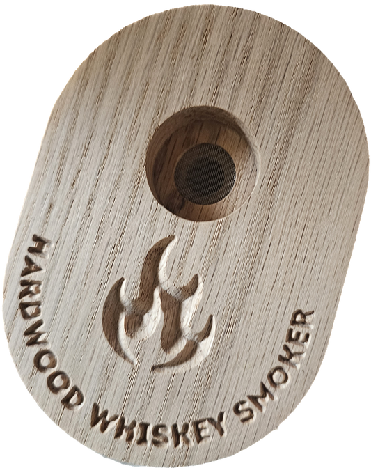 Hardwood Whiskey Smoker with Flame