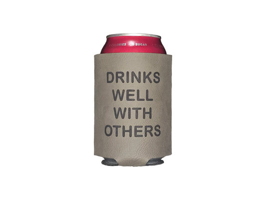 Drinks Well With Others Gray Can Sleeve - Uninsulated