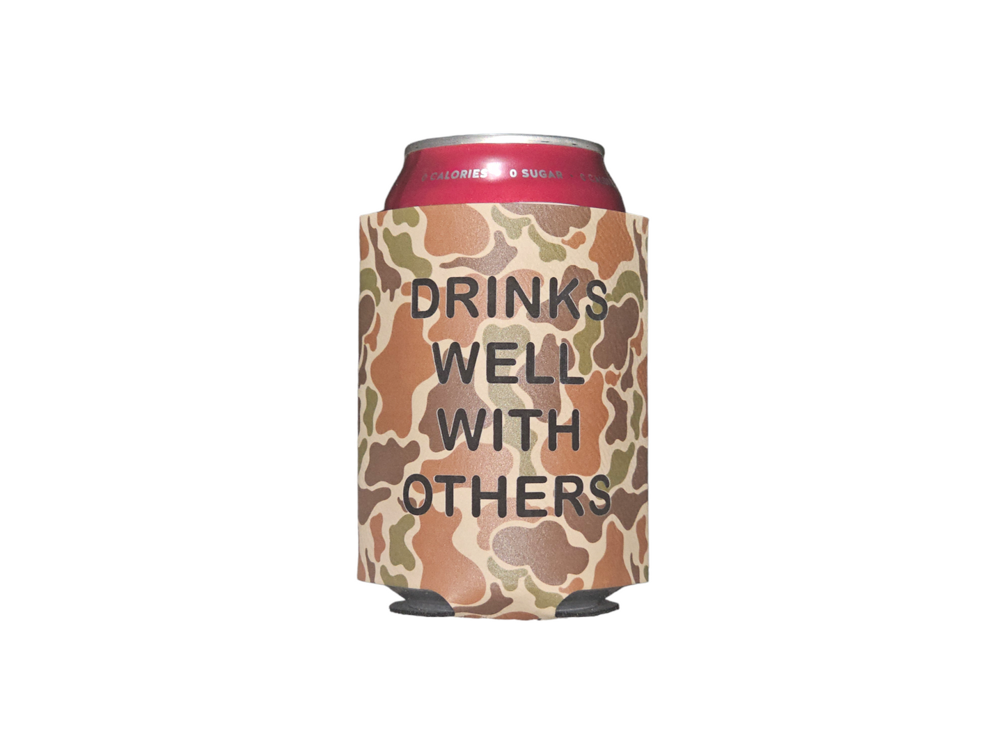 Drinks Well With Others Muddy Camo Can Sleeve - Uninsulated