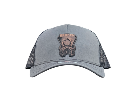 Kraken Leatherette Patch Hat