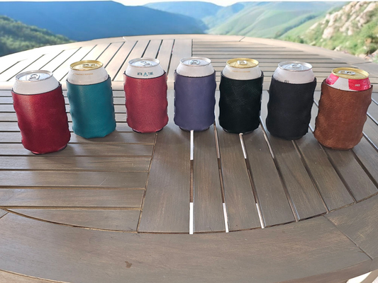 Soft Buffalo Hide Can Coozie